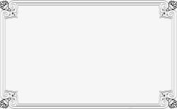 传统花边边框素材
