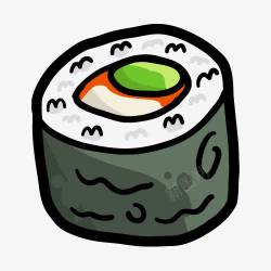 海带寿司素材