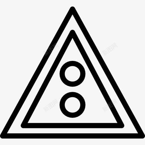 交通信号图标png_新图网 https://ixintu.com 交通信号 信号 警告 警告标志 警示