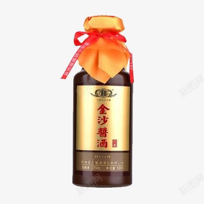 金沙酱酒png免抠素材_新图网 https://ixintu.com 产品实物 六星 白酒 贵州名酒 金沙酱酒