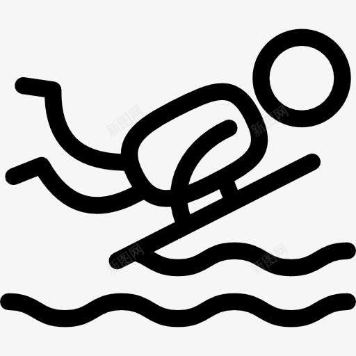 Bodyboard图标png_新图网 https://ixintu.com 休闲 冲浪 冲浪者 夏天运动 夏季