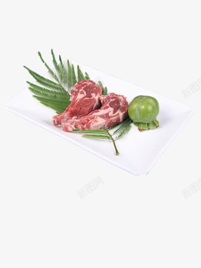 羊排食材png免抠素材_新图网 https://ixintu.com 生羊排 生鲜 羊肉 食物