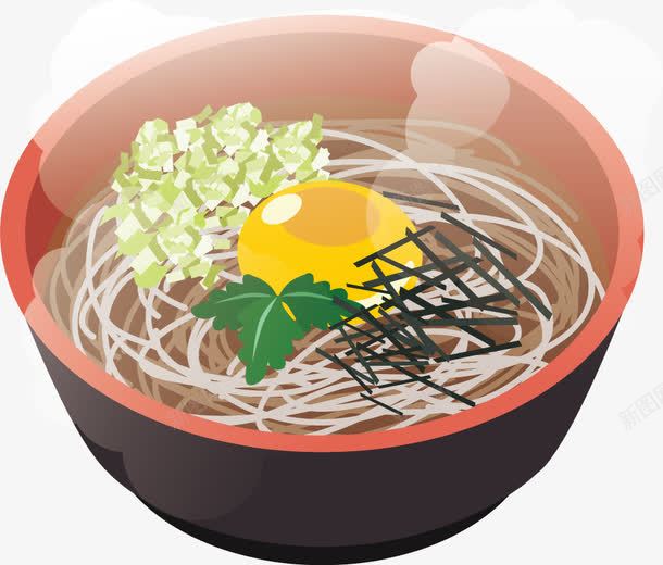 手绘食物面条碗面png免抠素材_新图网 https://ixintu.com 一碗面插画 手绘 碗面 面条 食物
