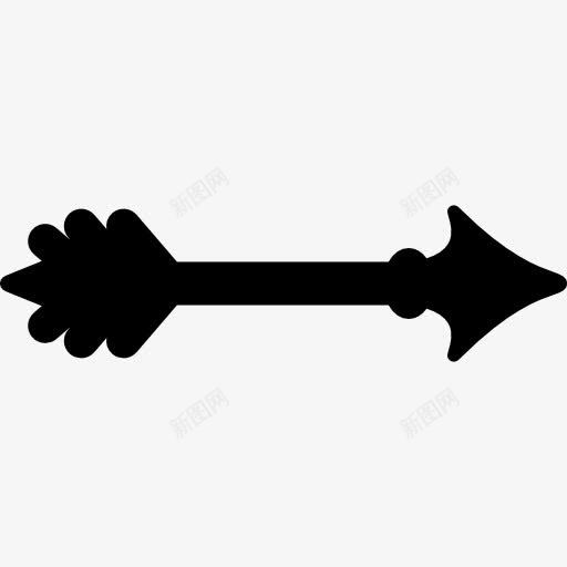 箭头图标png_新图网 https://ixintu.com 奥运会 射箭 弓 武器 箭 运动