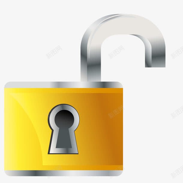 防护密码锁png免抠素材_新图网 https://ixintu.com 保护 安全 工具 开锁