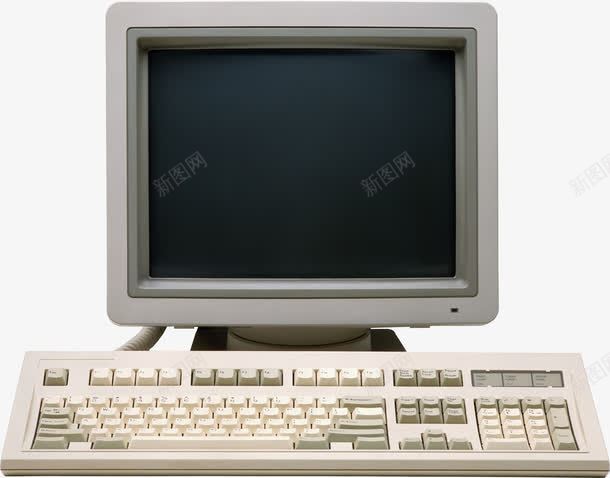 组装电脑png免抠素材_新图网 https://ixintu.com 产品实物 显示器 电脑配件 键盘