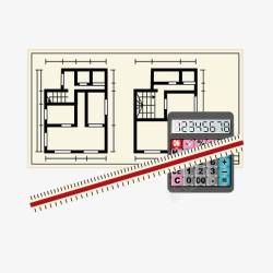 建筑图案建筑素描素材