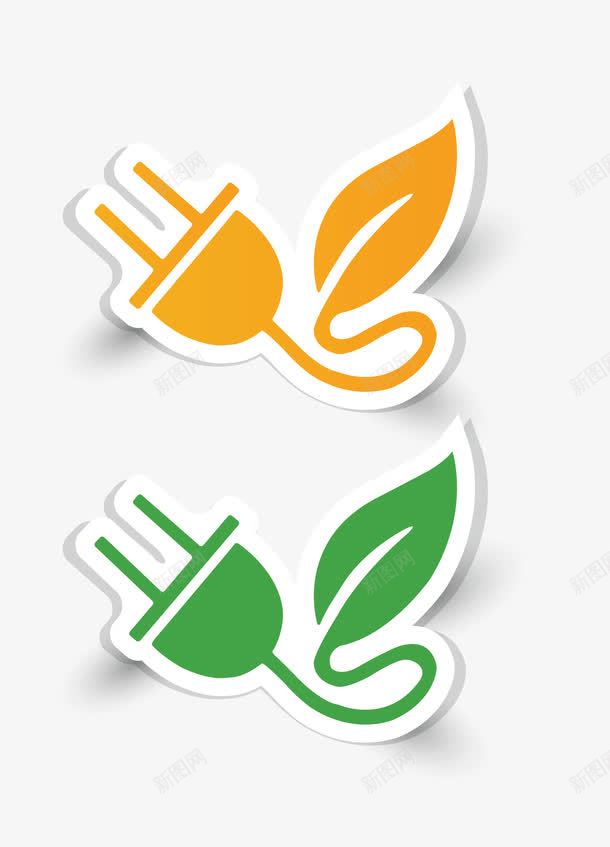 绿色环保充电图标png_新图网 https://ixintu.com 充电 图标 环保 绿色
