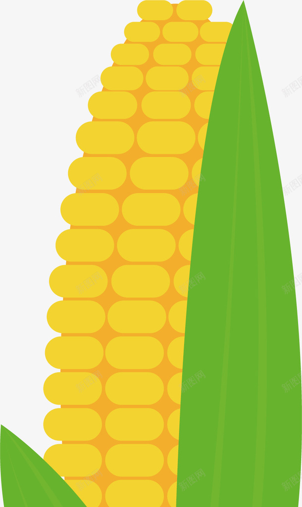 PPT创意玉米图标矢量图ai_新图网 https://ixintu.com PPT创意设计 图标 玉米 矢量图