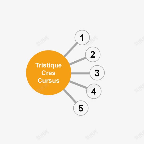 ppt黄色编号图表png免抠素材_新图网 https://ixintu.com ppt 图表 编号 黄色