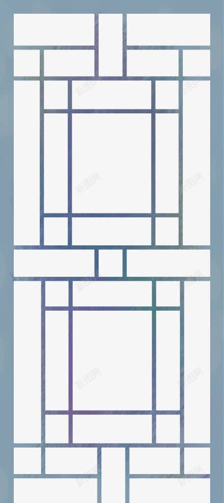 传统门窗png免抠素材_新图网 https://ixintu.com 中国元素素材 传统边框 传统门窗