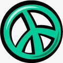 peace和平SketchConsX图标高清图片