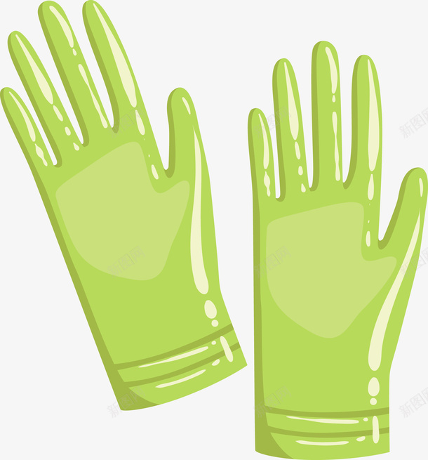 一双手绿色手套矢量图eps免抠素材_新图网 https://ixintu.com 一双手套 手套 手套PNG 绿色 绿色手套 矢量图