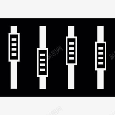 控制台混频器图标图标