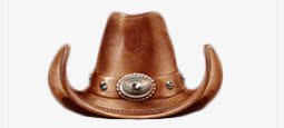 西部牛仔牛仔帽png免抠素材_新图网 https://ixintu.com 帽子 棕色 牛仔帽 西部牛仔