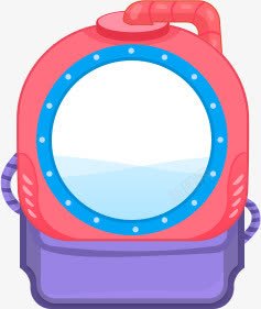 粉色小桶小桶洗衣机手绘粉色高清图片