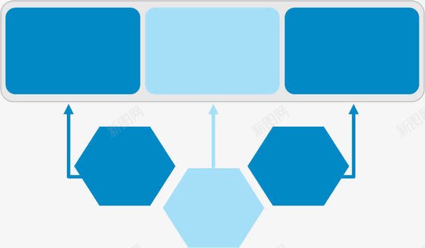 创意几何六边形png免抠素材_新图网 https://ixintu.com 六边形 几何 创意 步骤 流程