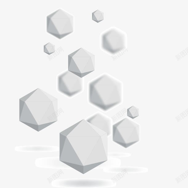 白色的立方体png免抠素材_新图网 https://ixintu.com 白色 白色的立方体