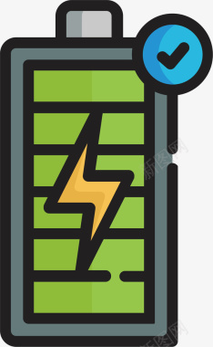 充电电池标图标图标