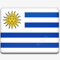 乌拉圭国旗图标图标