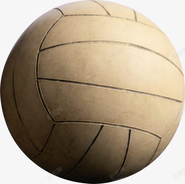 一个排球png免抠素材_新图网 https://ixintu.com 一个 排球 球类 运动