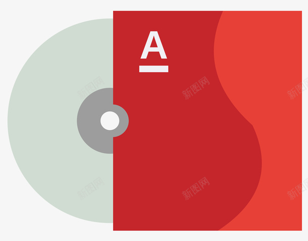 光盘矢量图eps免抠素材_新图网 https://ixintu.com 光盘 影碟 歌盘 矢量图