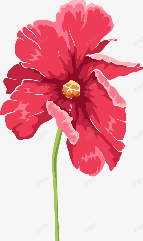 红色手绘花束png免抠素材_新图网 https://ixintu.com 免抠PNG 手绘 植物 红色 花束 装饰图案 鲜花