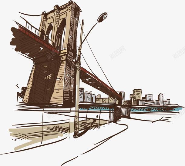伦敦桥与城市建筑矢量图ai免抠素材_新图网 https://ixintu.com 伦敦 伦敦大桥 伦敦桥 城市建筑 矢量图