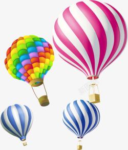 氢气球热气球素材