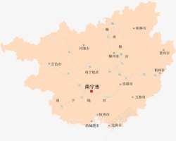 广西省广西省地图高清图片