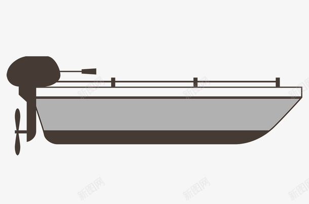 船png免抠素材_新图网 https://ixintu.com LOGO图案 创意 图标 扁平化 扬帆logo 船