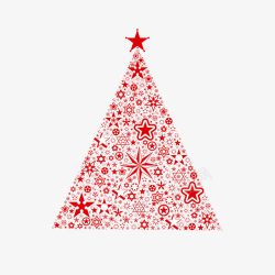 红色创意圣诞装饰图素材