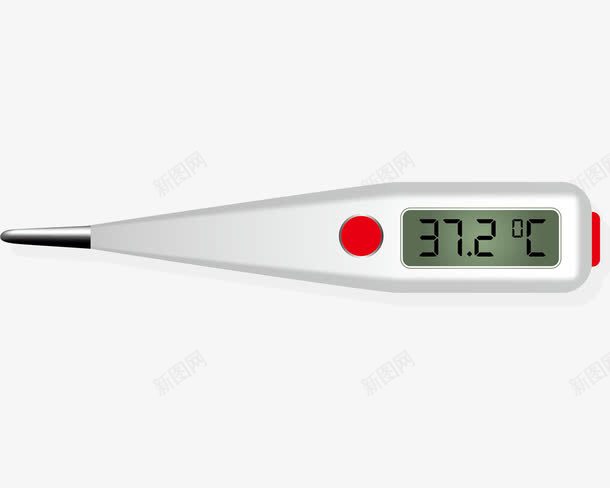 电子体温计png免抠素材_新图网 https://ixintu.com png图形 体温计 医疗 数字 电子 科技 装饰