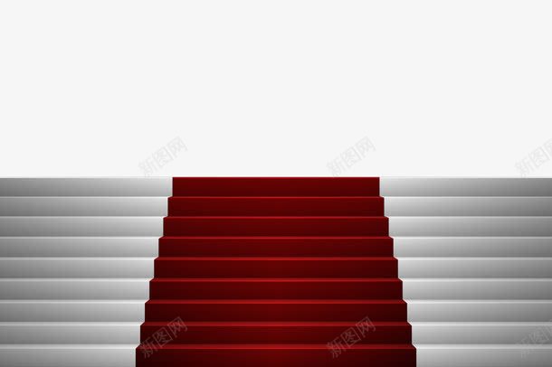红地毯矢量图ai免抠素材_新图网 https://ixintu.com 台阶 地毯矢量 楼梯 登台 矢量图