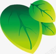 夏日卡通绿色植物树叶png免抠素材_新图网 https://ixintu.com 卡通 夏日 树叶 绿色植物
