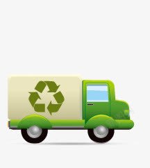 环保车绿色免抠素材车图标高清图片