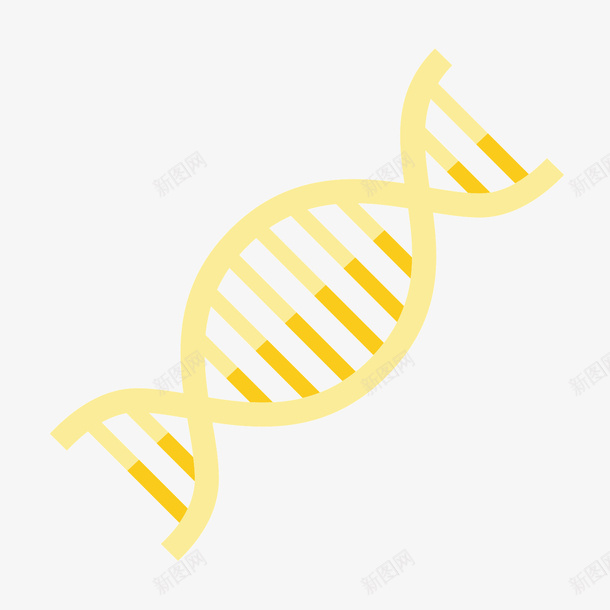 黄色基因psd免抠素材_新图网 https://ixintu.com 基因 科技 素材 黄色