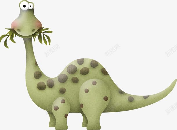 绿色小恐龙png免抠素材_新图网 https://ixintu.com 动物 卡通小恐龙 可爱恐龙 恐龙