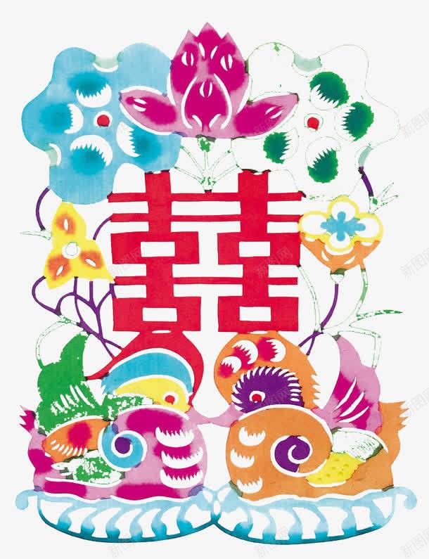 传统的剪纸图案png免抠素材_新图网 https://ixintu.com 中国风 传统的剪纸图案 民间工艺
