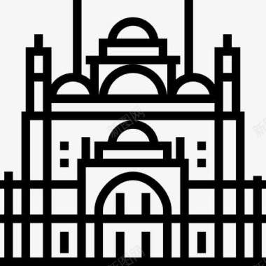 穆罕默德阿里清真寺图标图标