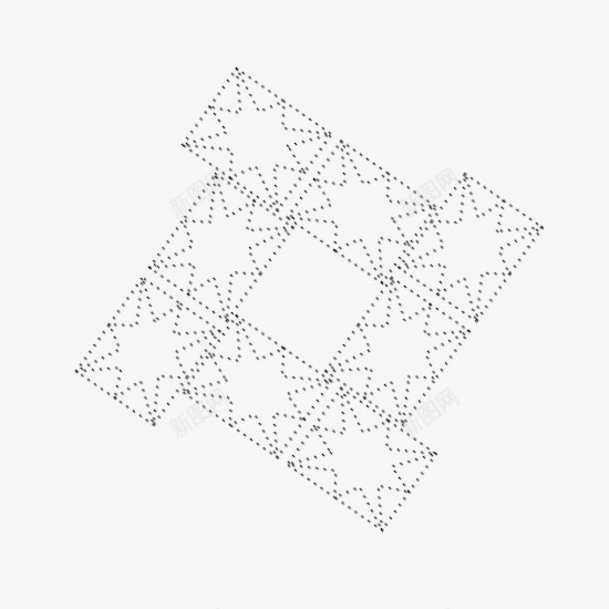 缝线花纹图案png免抠素材_新图网 https://ixintu.com 不规则图案 缝线 虚点