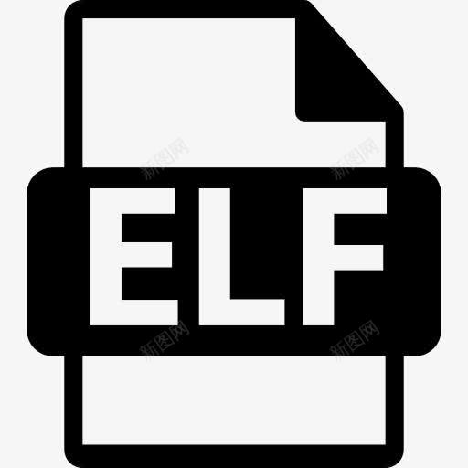 ELF文件格式图标png_新图网 https://ixintu.com ELF ELF文件 ELF文件格式 可执行和可链接格式 接口 格式