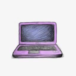 手绘紫色笔记本图标png_新图网 https://ixintu.com 图片 手绘 笔记本 紫色