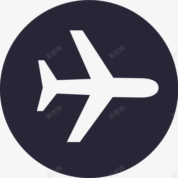 未出行订单飞机图标png_新图网 https://ixintu.com 未出行订单飞机
