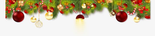 圣诞节背景png免抠素材_新图网 https://ixintu.com 圣诞树 圣诞球 圣诞节 绿色