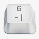6白色键盘按键png免抠素材_新图网 https://ixintu.com 按键 白色 键盘