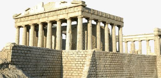 古希腊建筑png免抠素材_新图网 https://ixintu.com 