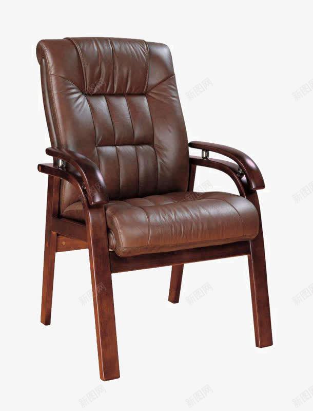 皮质棕色贵宾椅png免抠素材_新图网 https://ixintu.com 典雅 家具 家居生活 欧式 贵宾椅