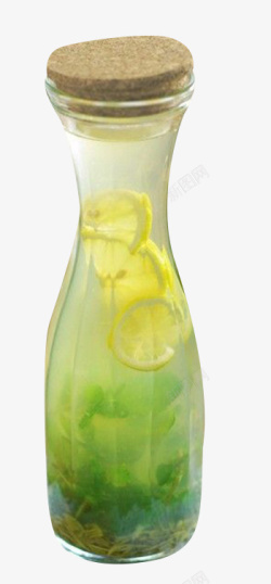 长颈瓶素材长颈瓶里的芦荟汁高清图片