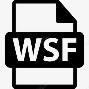 WSF文件格式图标图标